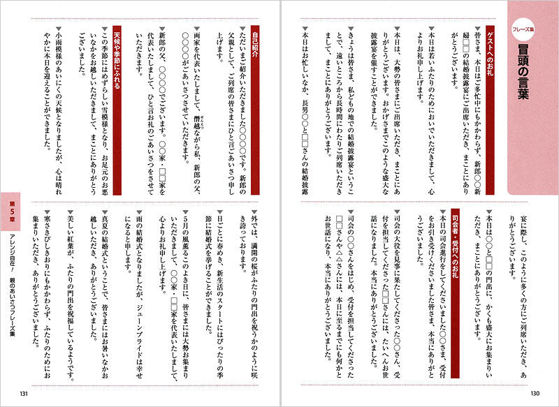 結婚式 親の役割とあいさつ