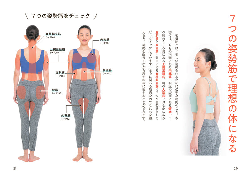 美姿勢プログラム 姿勢筋を整えて最高に美しくなる