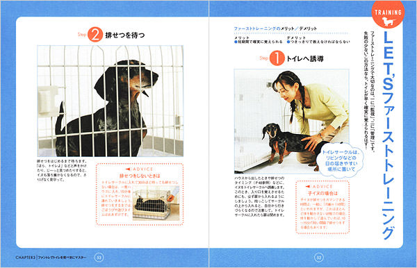 犬のしつけきちんとブック 「トイレ上手になる」編