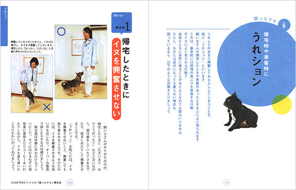 犬のしつけきちんとブック 「トイレ上手になる」編