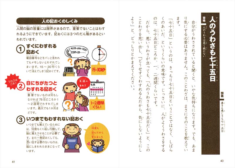 おぼえる! 学べる! たのしいことわざ