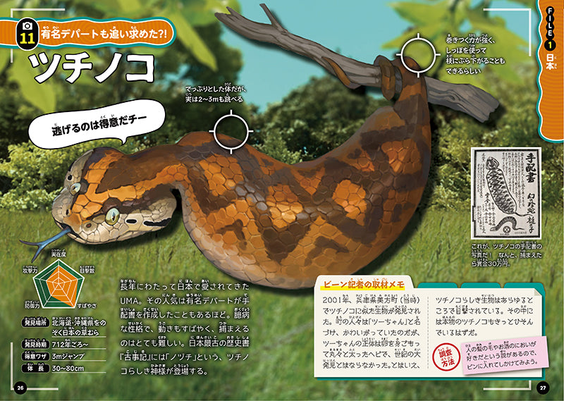 ふしぎな世界を見てみよう! 未確認生物大図鑑