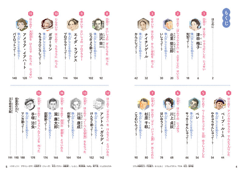 10分で世界が広がる 15人の偉人のおはなし