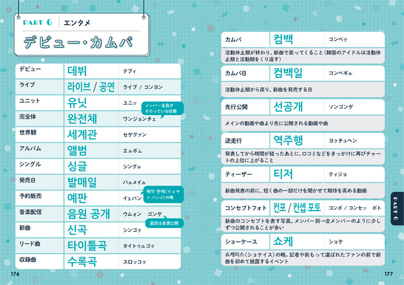 日常にも! 推し活にも! ときめく韓国語単語集