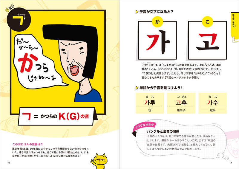 イラストでわかる はじめてのハングル