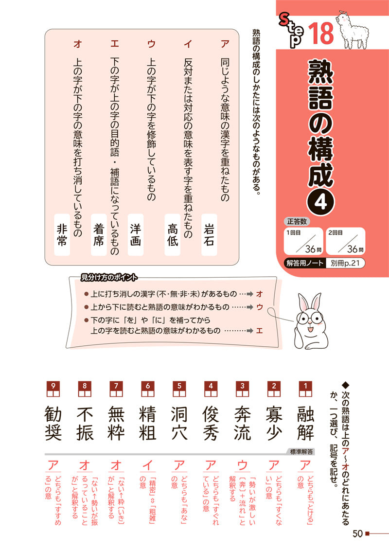 一問一答 漢検準2級 完全攻略問題集