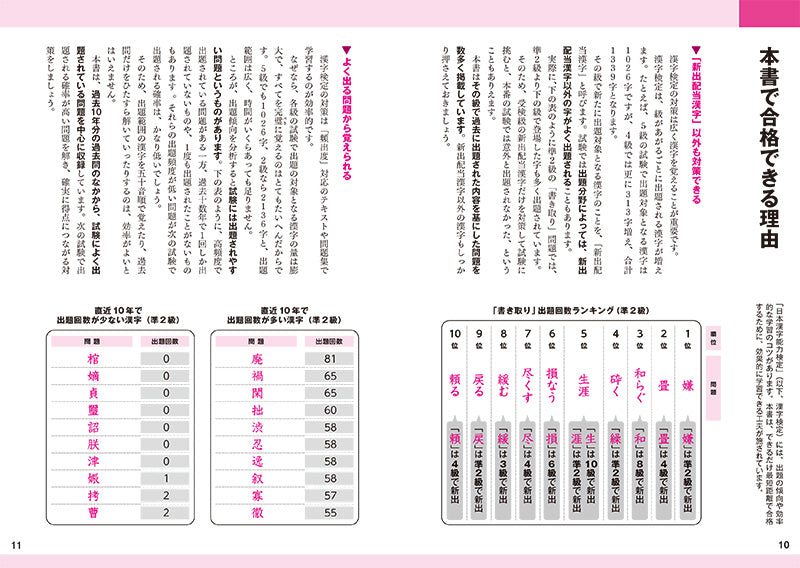 漢字検定準2級〔頻出度順〕問題集