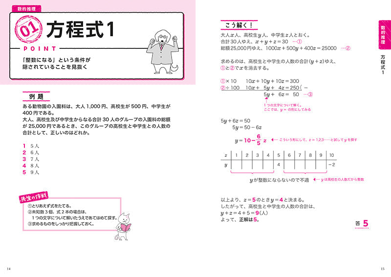 2028年度版 7日でできる! 数的推理・判断推理 過去問ベスト