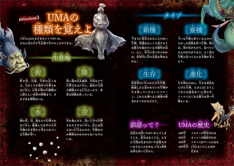 超恐怖！　UMA・未確認生物大図鑑