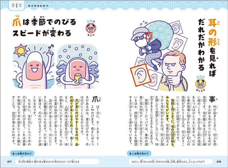 知れば知るほど好きになる　からだのひみつ