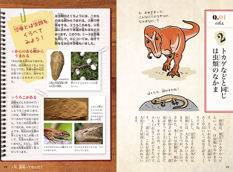 「好き」をきわめるクイズ　めざせ恐竜博士！