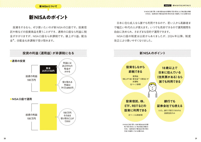 新NISAを活かす！　はじめての投資