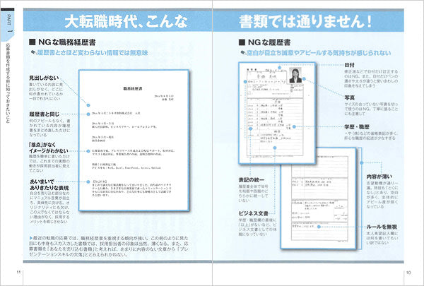 履歴書・職務経歴書の書き方