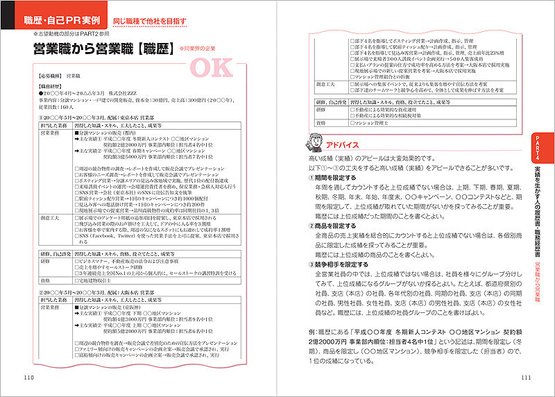 成功者はこう書いた！職務経歴書・履歴書　完全版