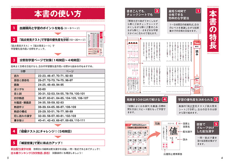 ５時間で合格！　漢検５級［超頻出］ドリル