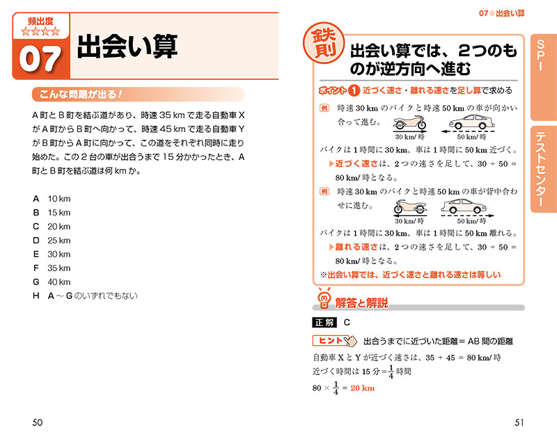 ２０２７年度版　イッキに内定！　ＳＰＩスピード解法[一問一答]