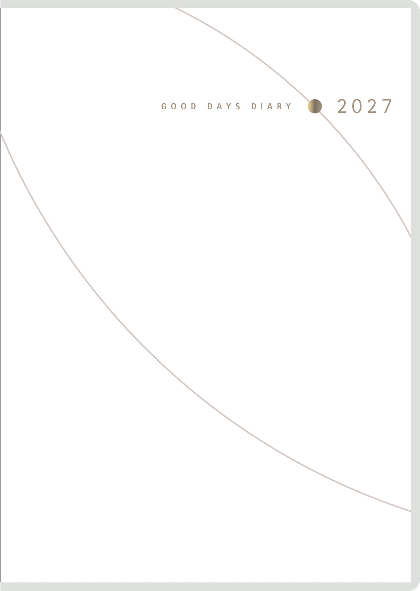 [No.14] 1年日記 2027年版1月始まり