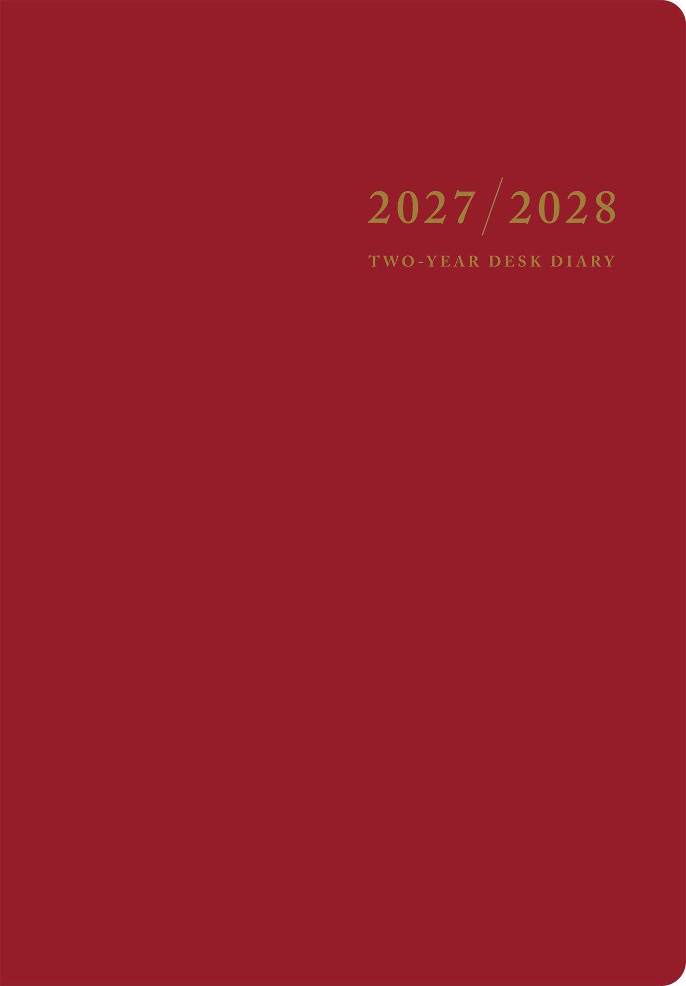 [No.57] 2年卓上日誌 【ワイン】 2027年版1月始まり