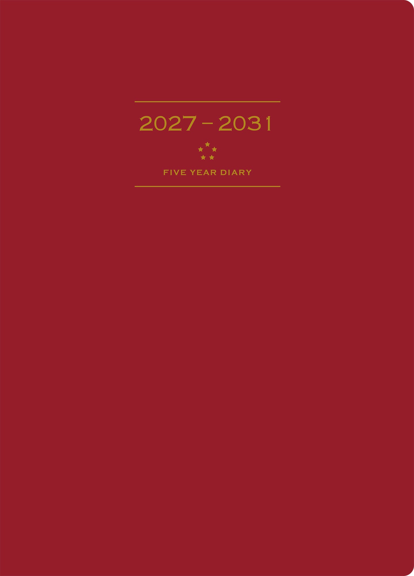 [No.98] 5年卓上日誌 【ワイン】 2027年版1月始まり