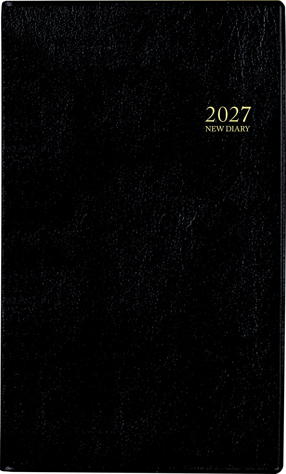 [No.104] ニューダイアリー アルファ 10 【黒】 2027年版1月始まり