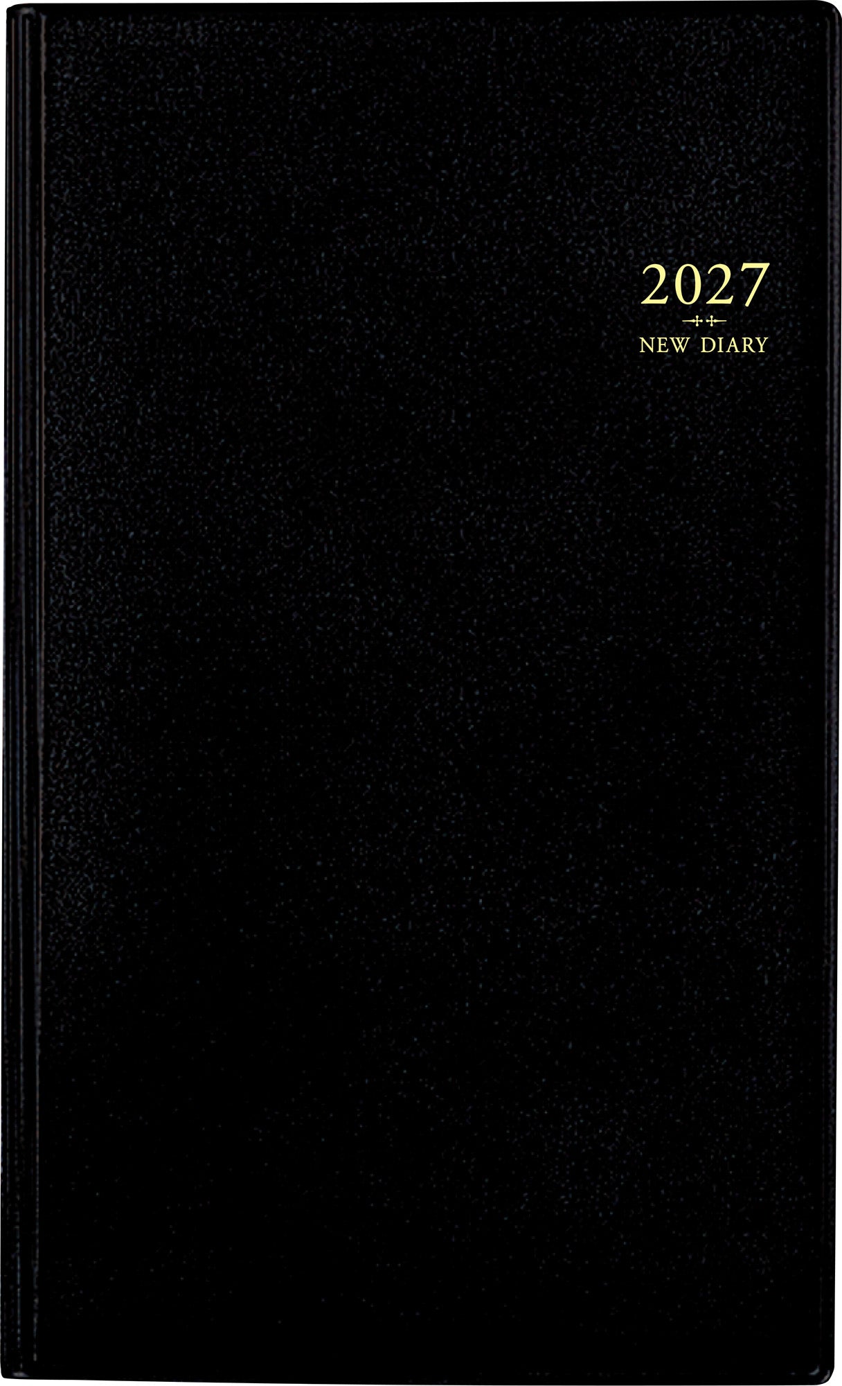 [No.111] ニューダイアリー アルファ 9 【黒】 2027年版1月始まり