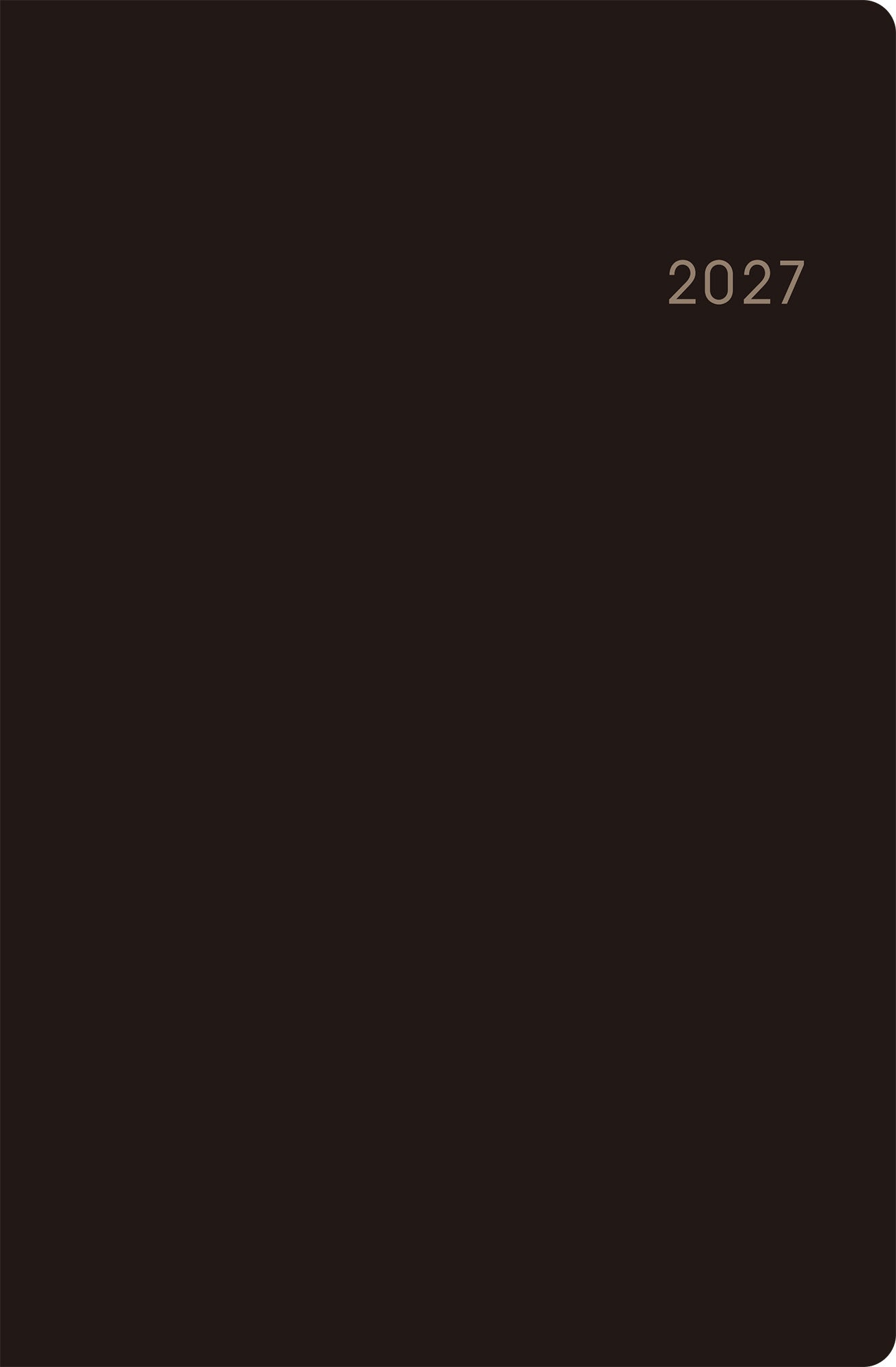 [No.144] ビジネス手帳 〈小型版〉 5 【黒】 2027年版1月始まり