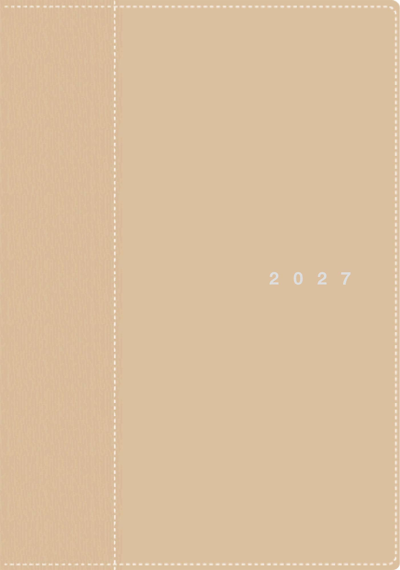 [No.357] シャルム® 7 【ヘンプベージュ】 2027年版1月始まり