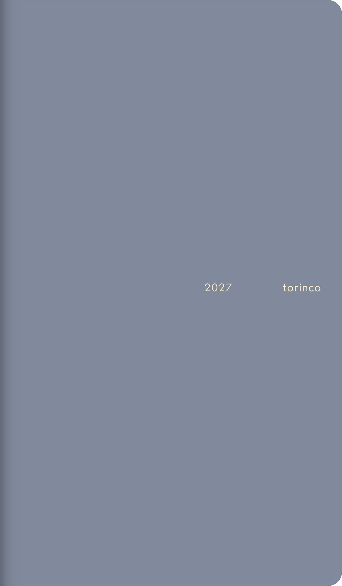 [No.521] torinco® 3 【ネイビーグレー】 2027年版1月始まり