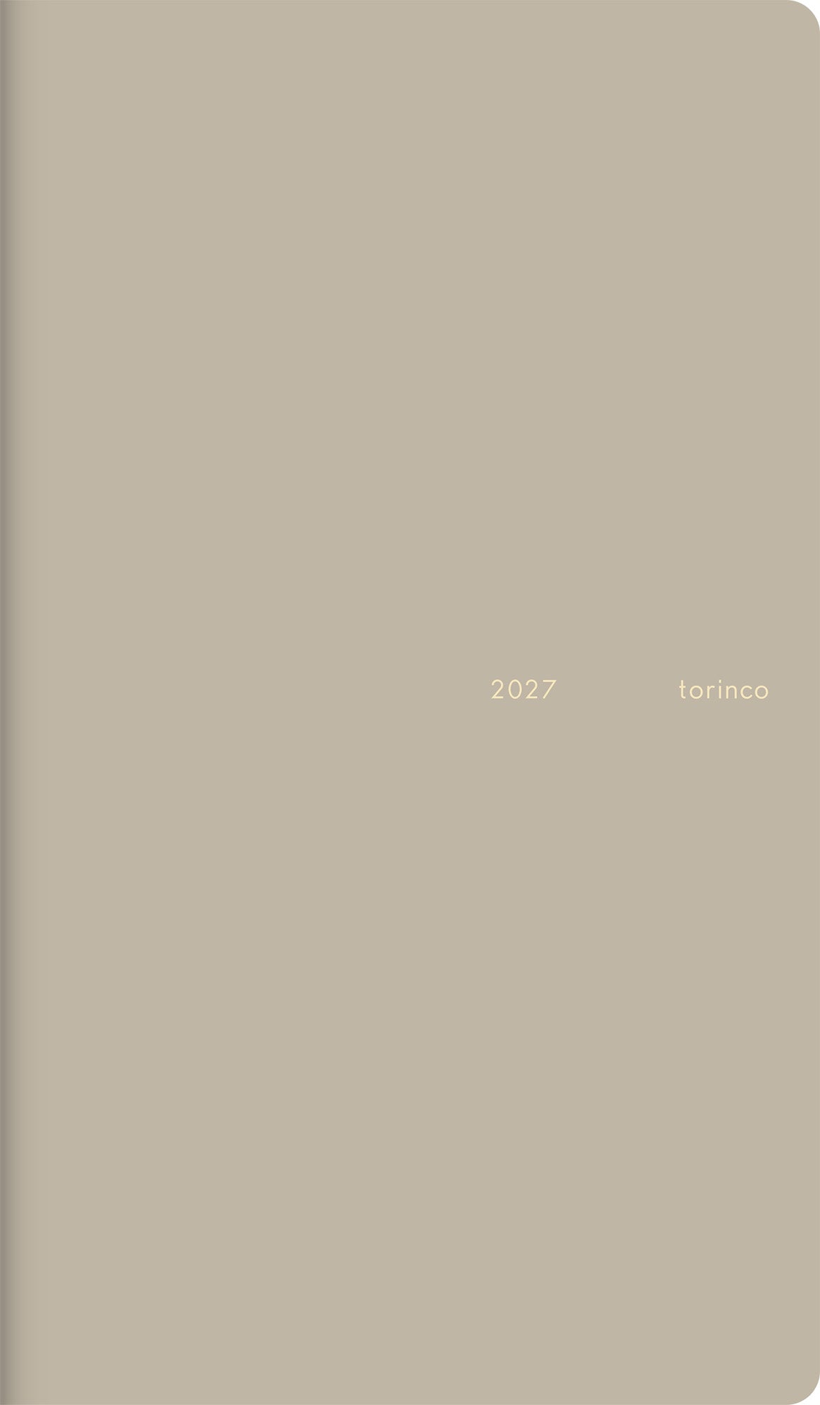 [No.525] torinco® 3 【ソフトグレー】 2027年版1月始まり