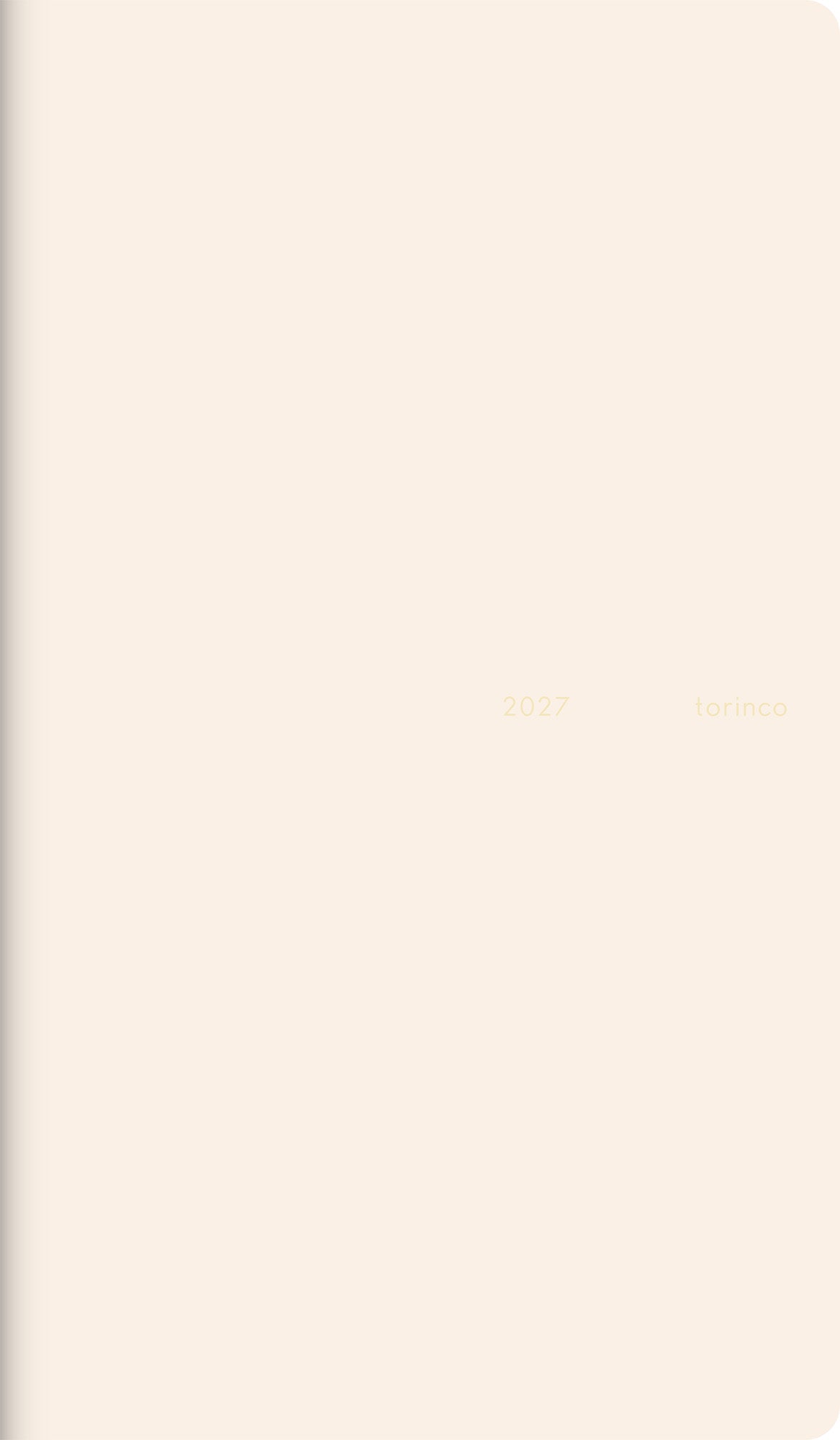 [No.526] torinco® 3 【ライトブラッシュ】 2027年版1月始まり
