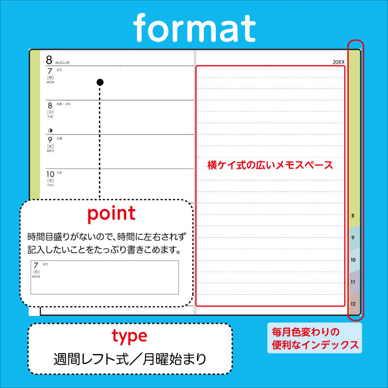 No.334] T'beau （ティーズビュー） インデックス 1【濃紺】