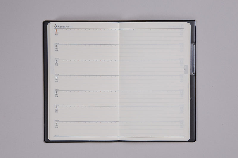 No.815] ニューダイアリー アルファ 2【黒】