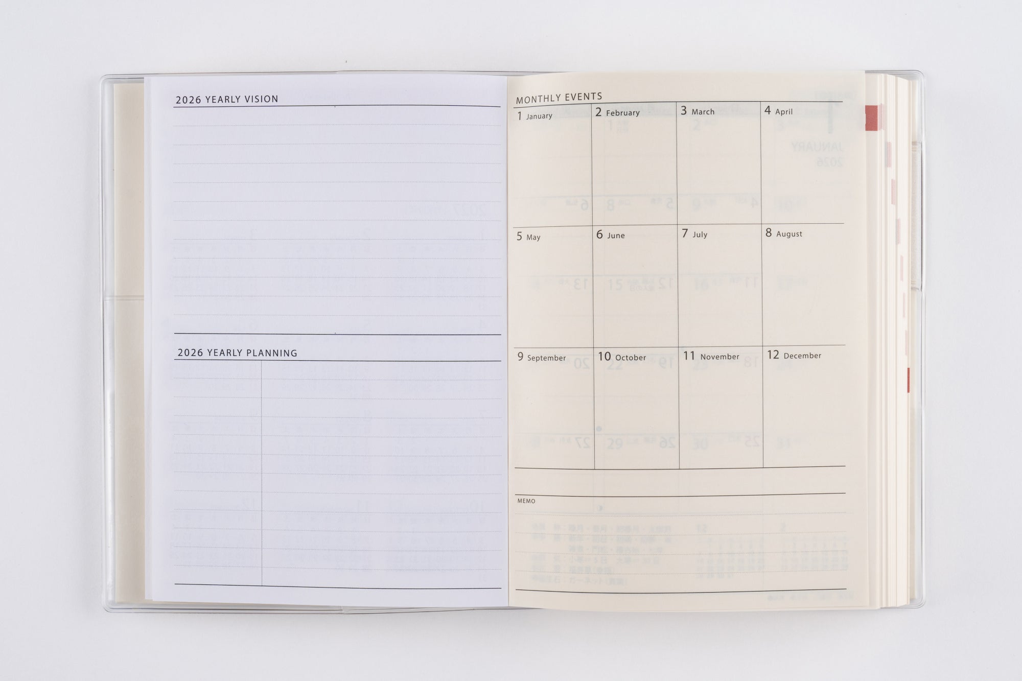 No.8]ポケットダイアリー（1ページ1日タイプ）