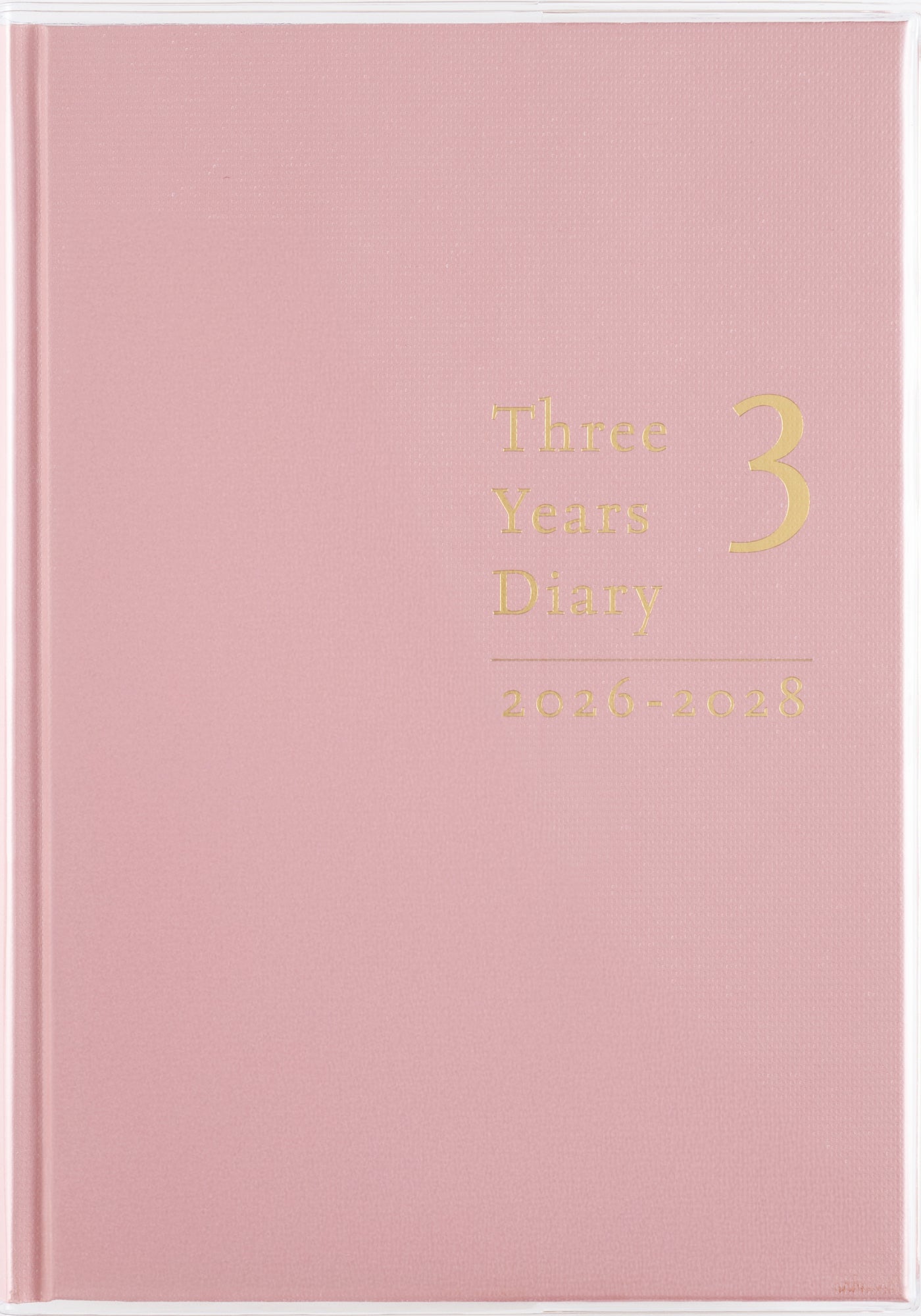No.21]3年横線当用新日記【ローズピンク】