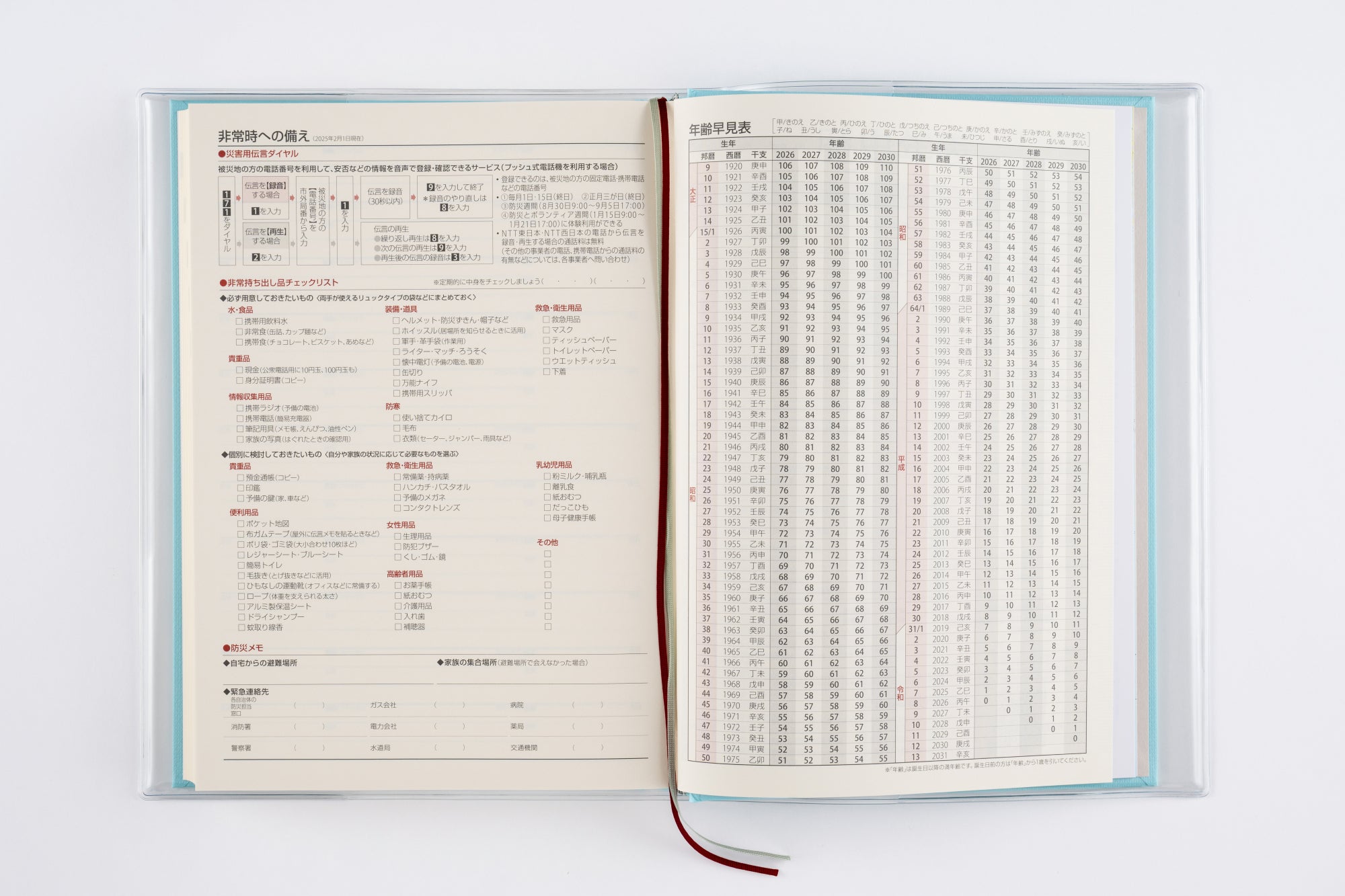 No.22]5年横線当用新日記【ミントブルー】