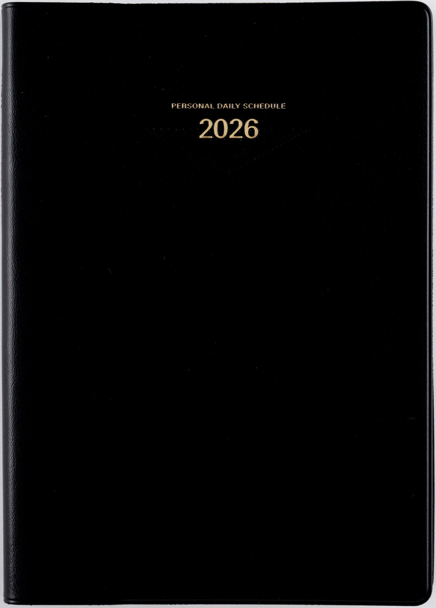 [No.62]ウィークメモ付きダイアリー【黒】 2026年版1月始まり