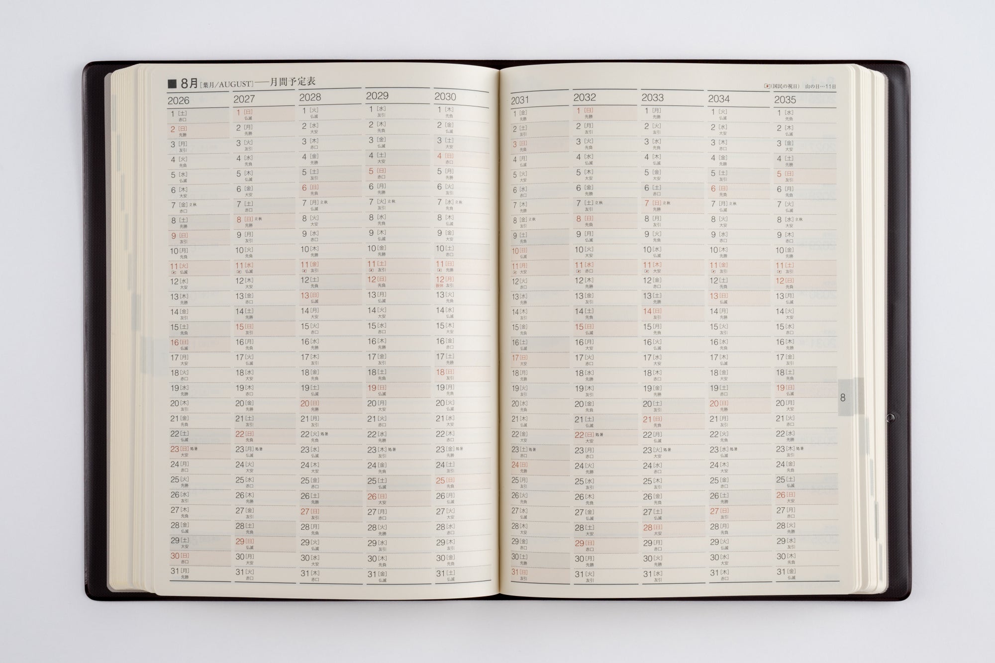 No.68]10年卓上日誌【茶】