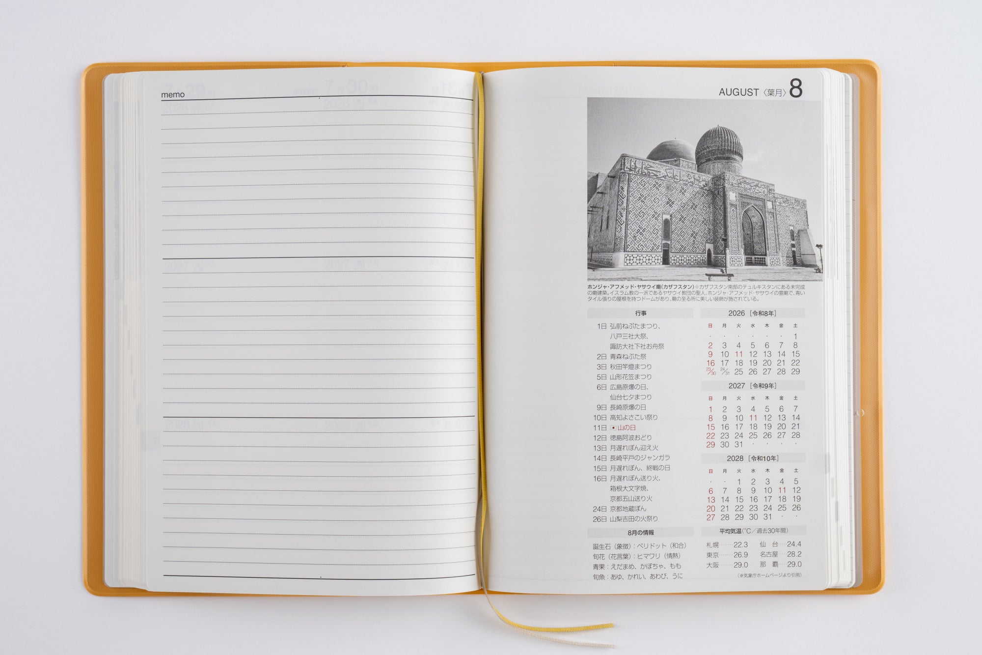 No.96]3年卓上日誌【オレンジ】