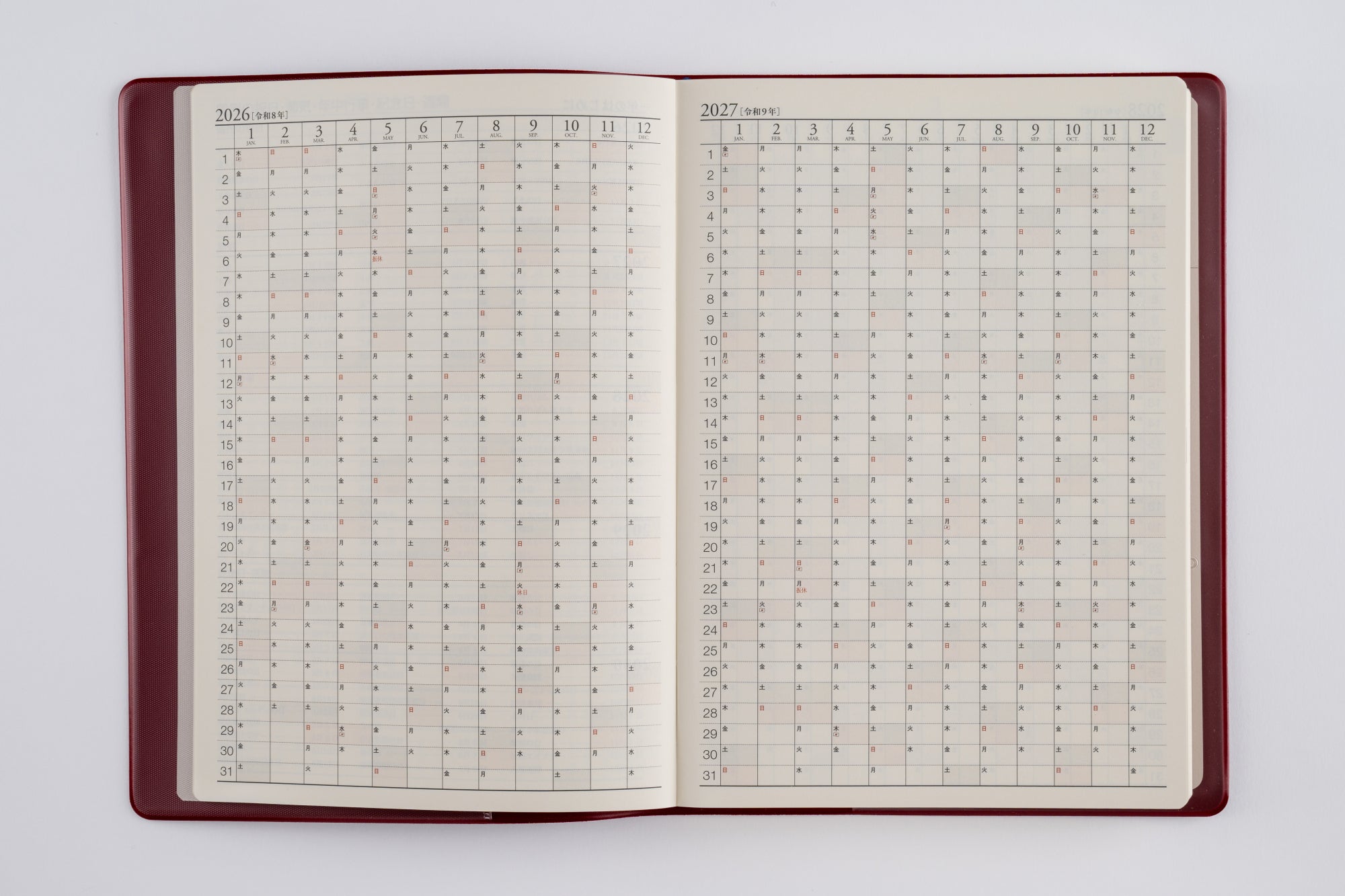 [No.98]5年卓上日誌【ワイン】