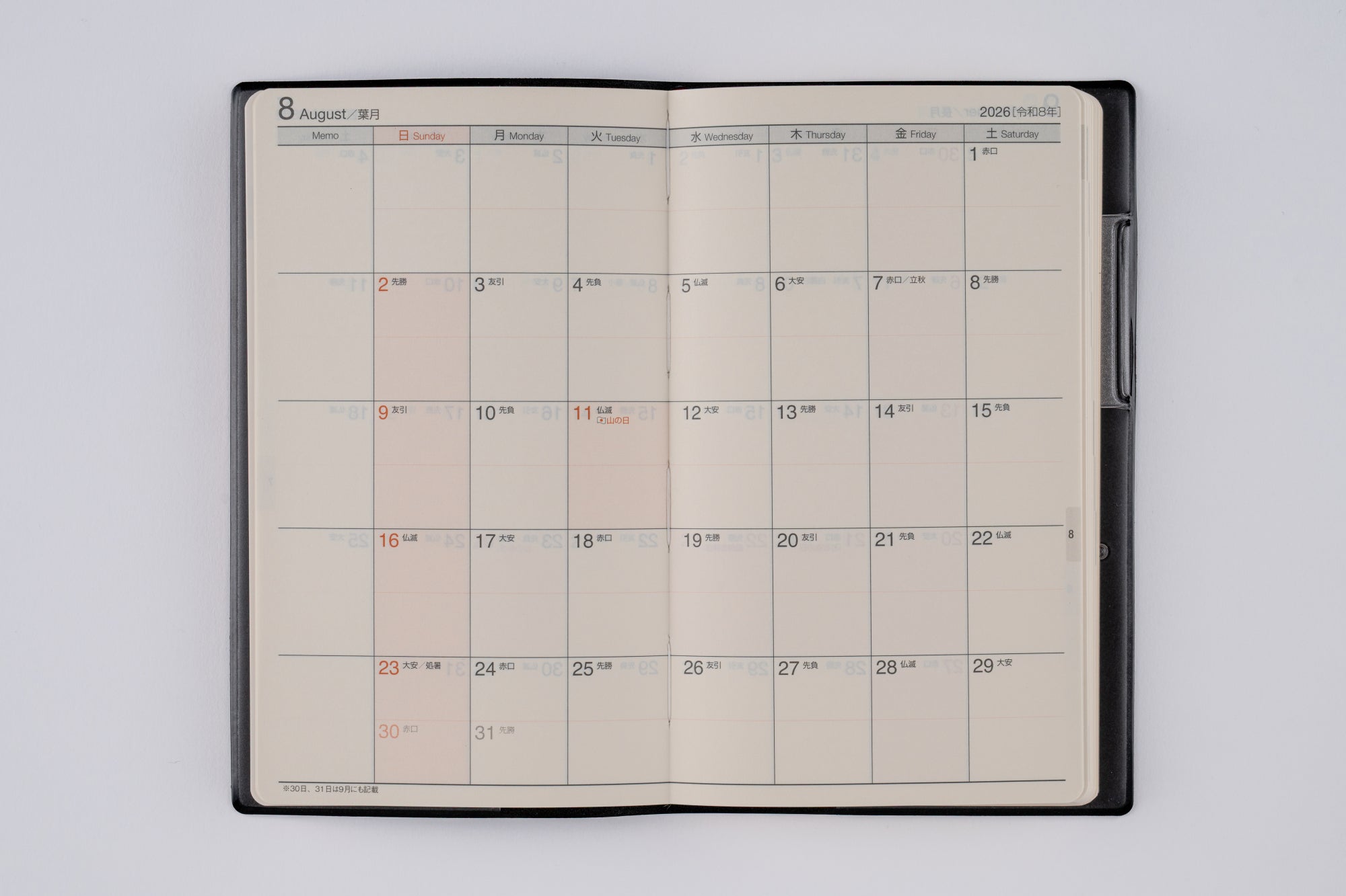 [No.111]ニューダイアリー アルファ 9【黒】