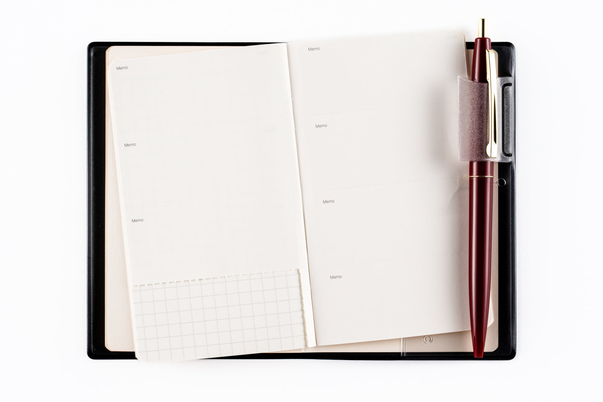 [No.140]ビジネス手帳 〈小型版〉 1【黒】