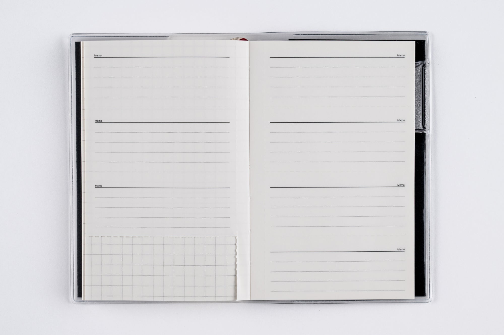 No.147]ビジネス手帳 〈小型版〉 8【黒】