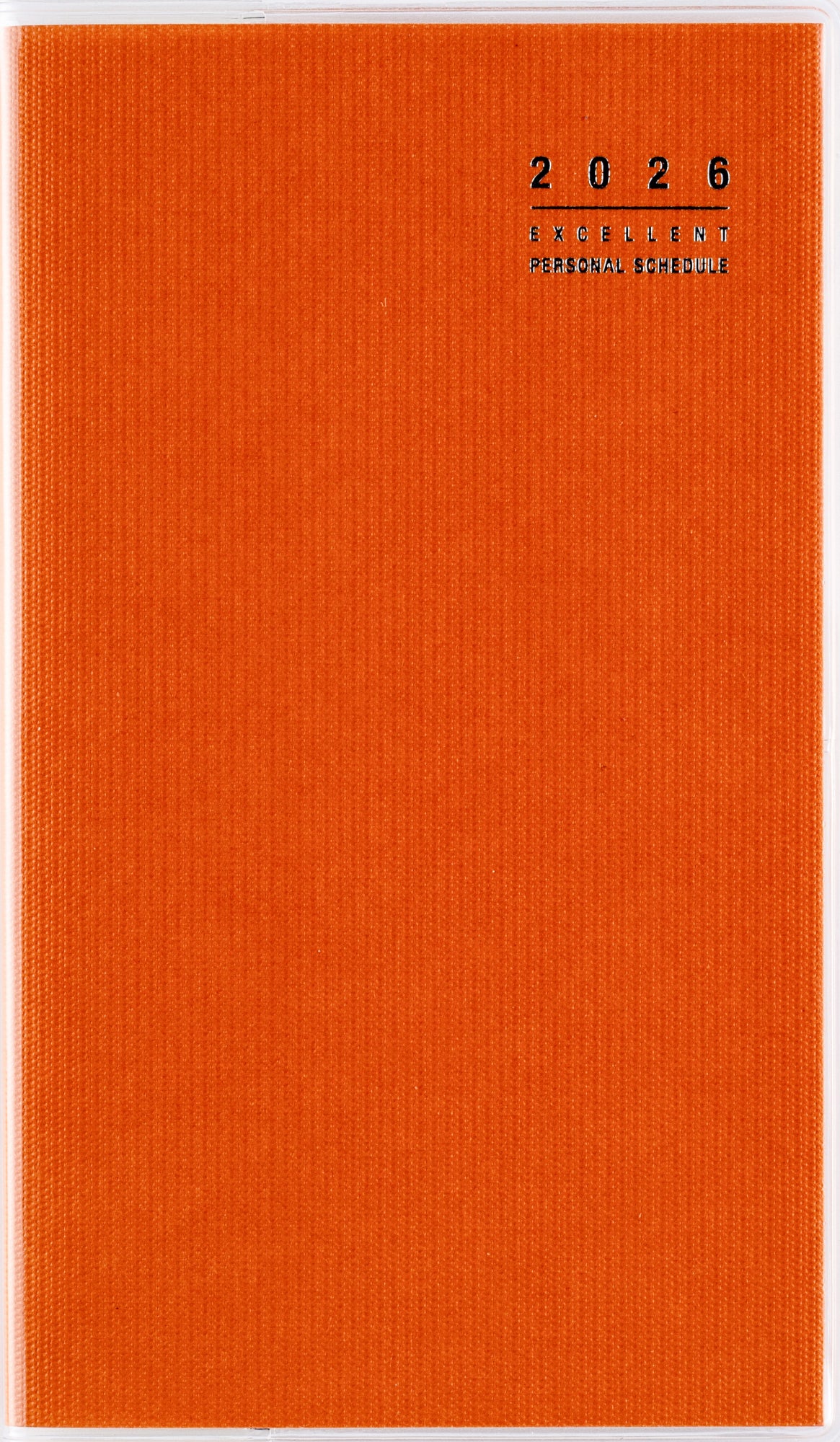 No.308]リベル インデックス 8 月曜始まり【タンジェリン・オレンジ】