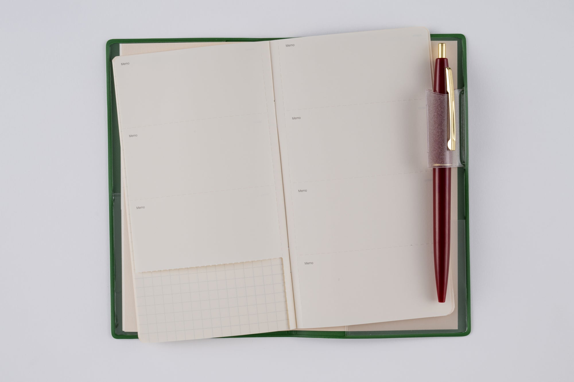 [No.309]リベル インデックス 9 月曜始まり【フォレストブルーグリーン】