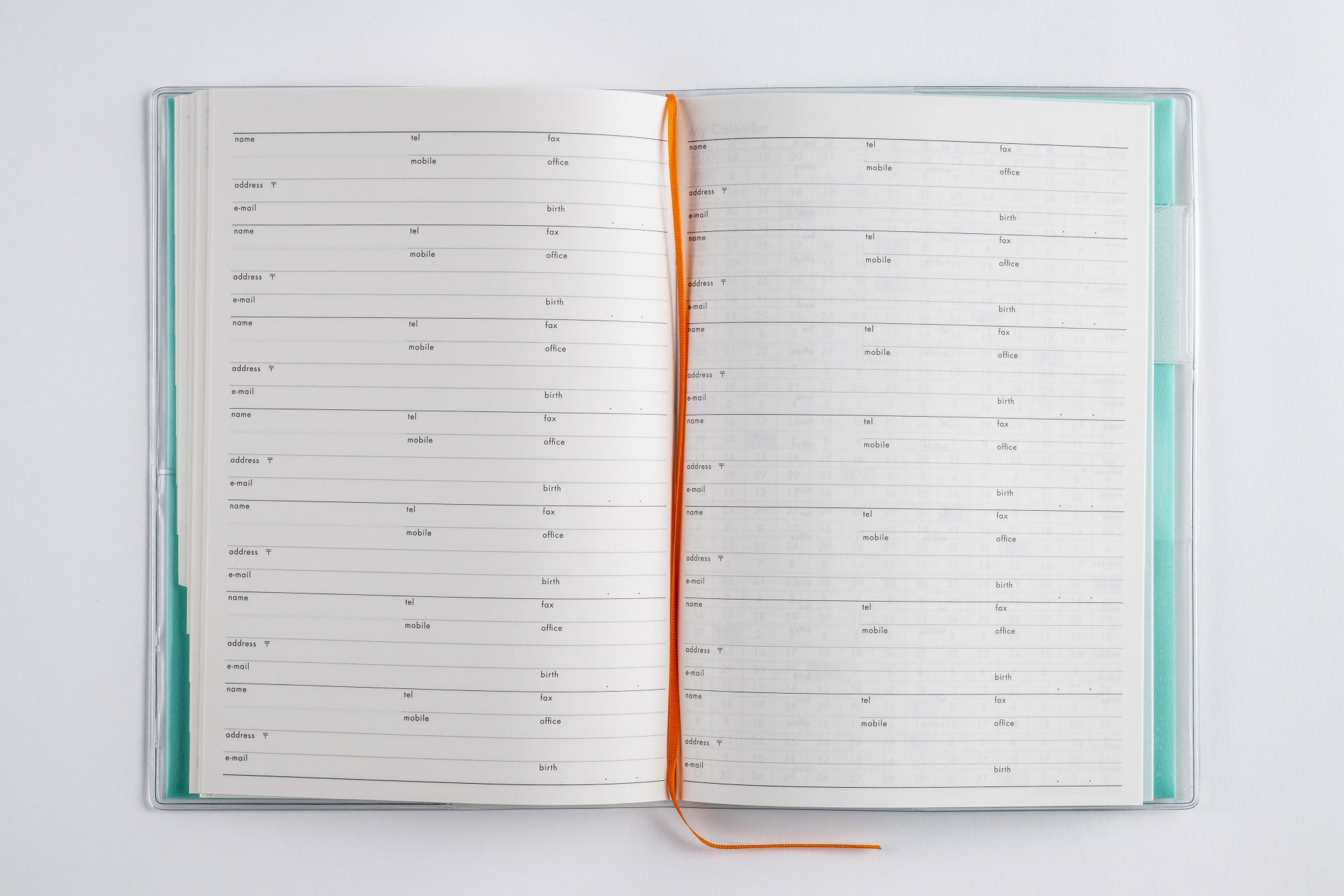 [No.510]ミアクレール® 6 月曜始まり