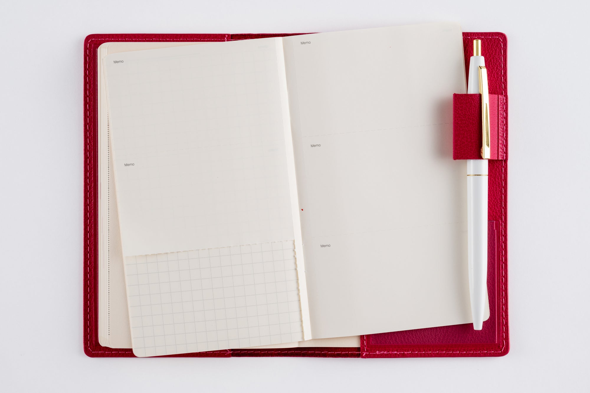 [No.331]T'beau （ティーズビュー） 日曜始まり 4【ストロベリーレッド】