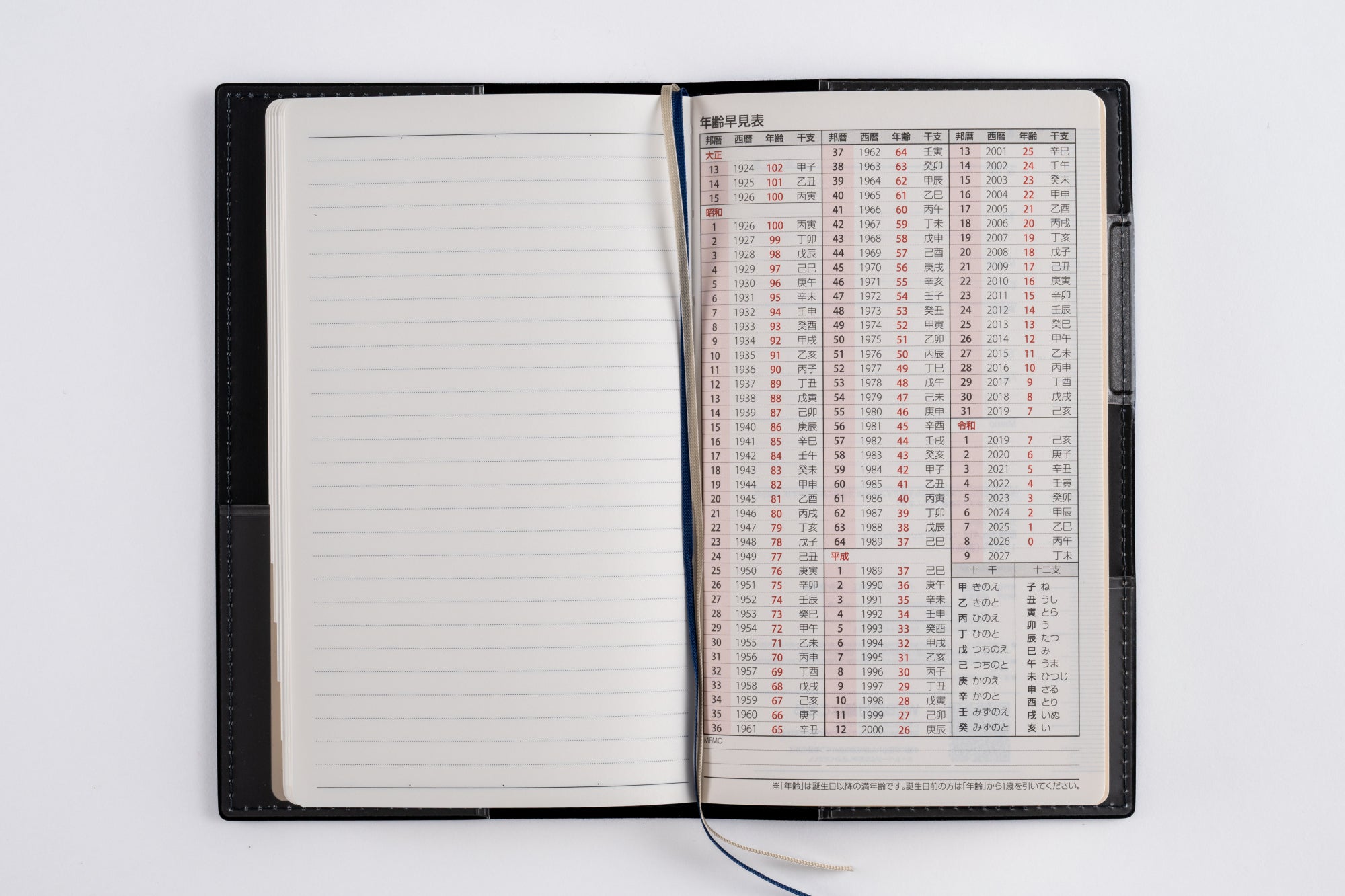 No.413]ニューダイアリー カジュアル 3【ネイビー】