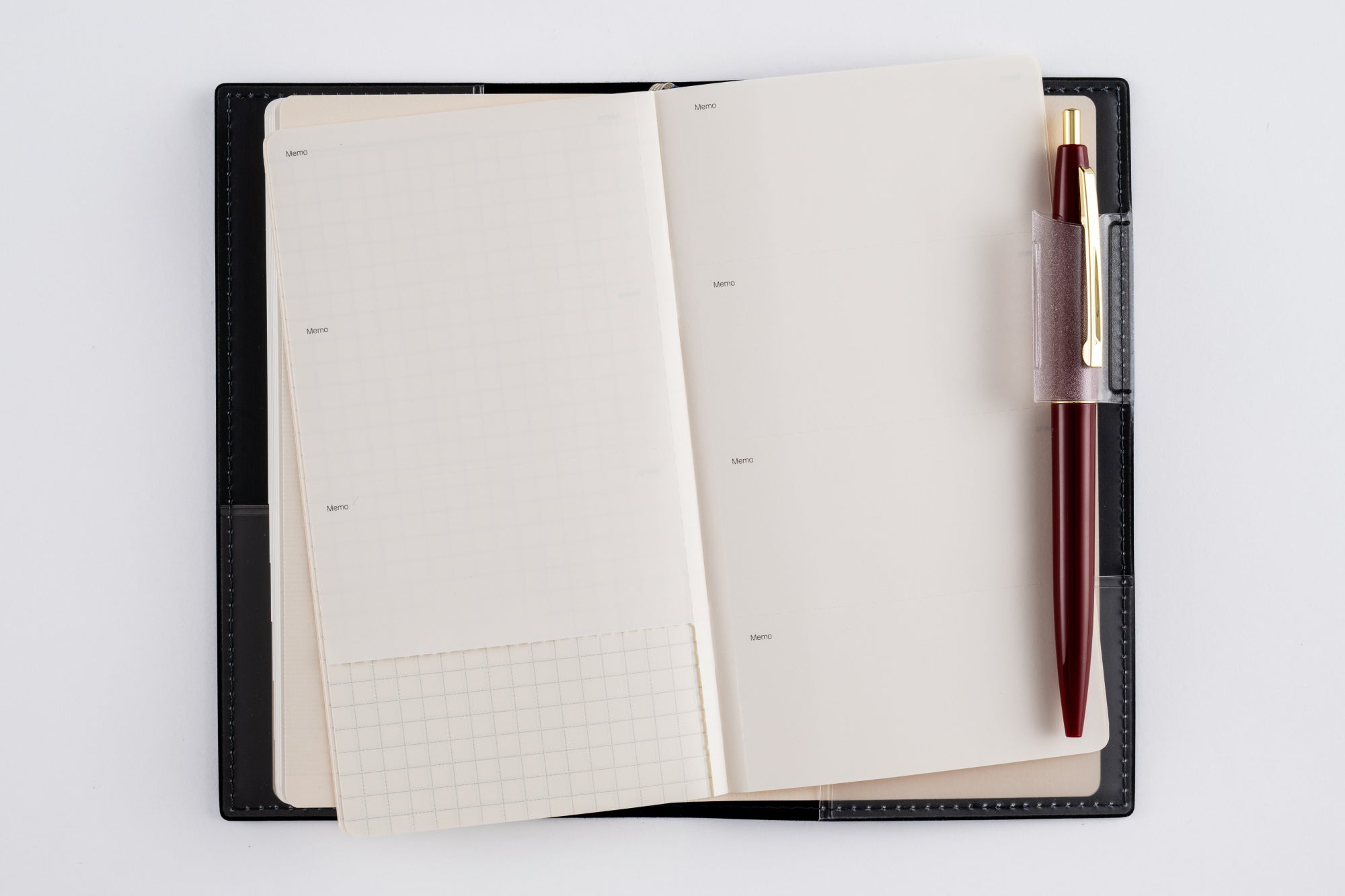 No.413]ニューダイアリー カジュアル 3【ネイビー】