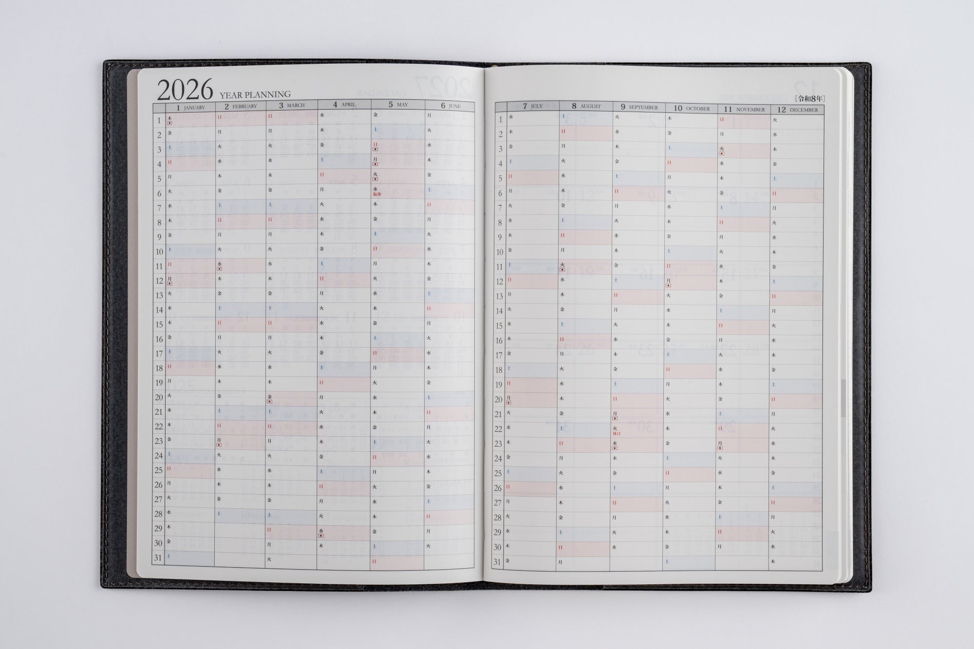 No.429]デスクダイアリー カジュアル 10【オリーブ】