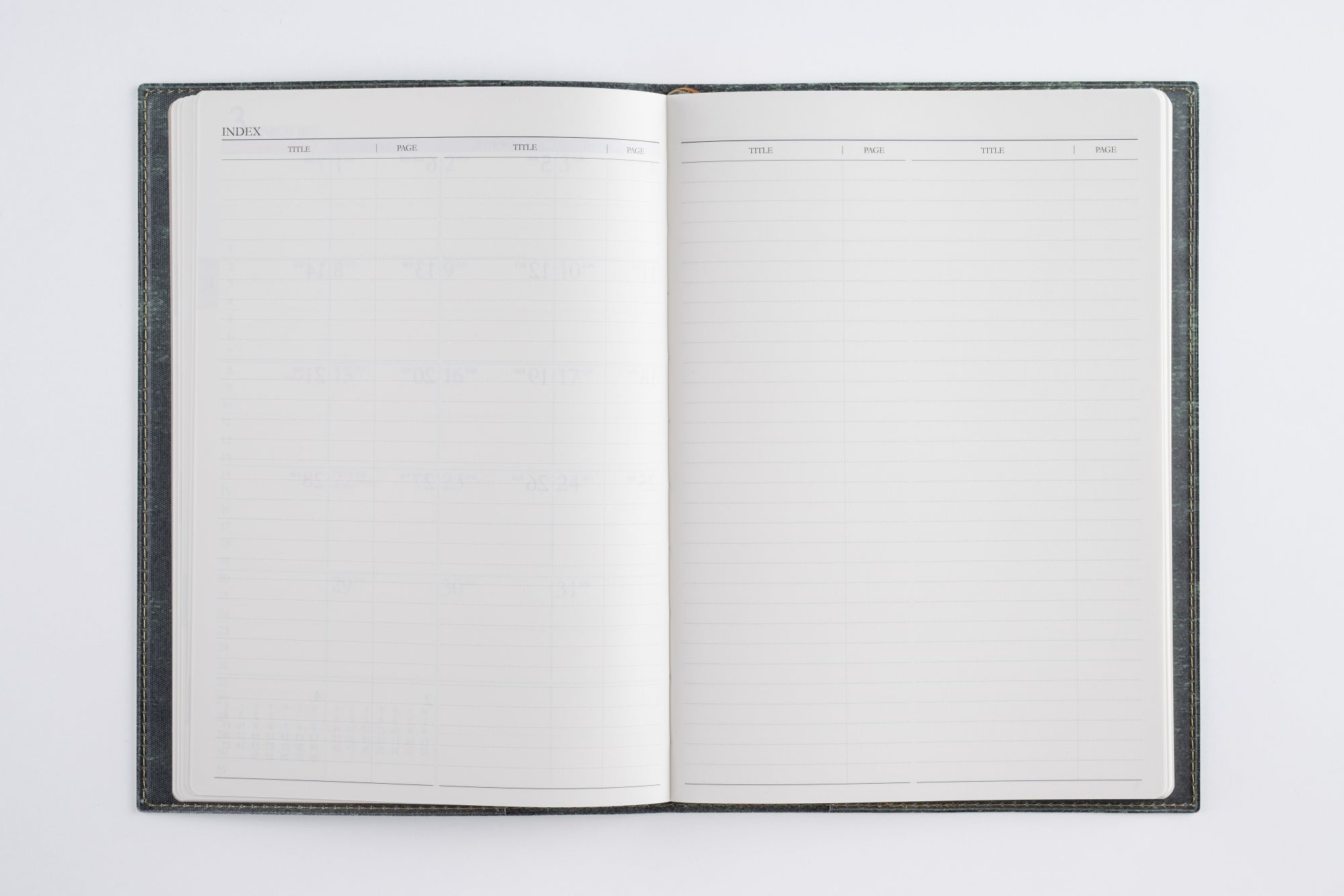 No.430]デスクダイアリー カジュアル 9【セージグリーン】